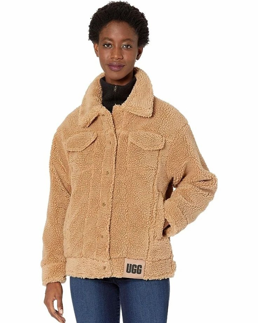 Clothing * | Ugg Frankie Sherpa Trucker Jacket