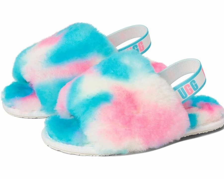 Slippers * | Ugg Kids Fluff Yeah Pride (Toddler/Little Kid)