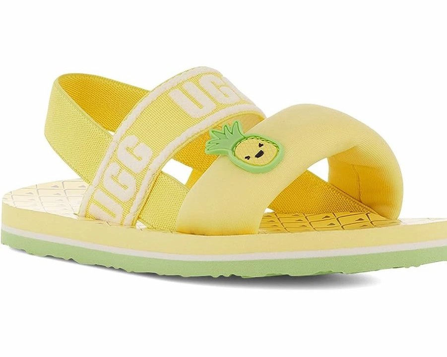 Sandals * | Ugg Kids Zuma Sling Pineapple Stuffie (Toddler/Little Kid)