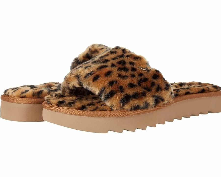 Sandals * | Koolaburra By Ugg Fuzz-Ah Cheetah